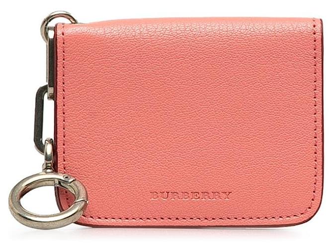 Burberry Leder Bifold Kartenetui Leder Kartenetui in ausgezeichnetem Zustand  ref.1396082