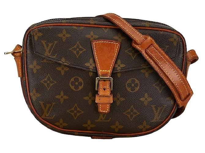 Borsa a tracolla in tela Louis Vuitton Jeune Fille PM M51227 in discrete condizioni  ref.1396135