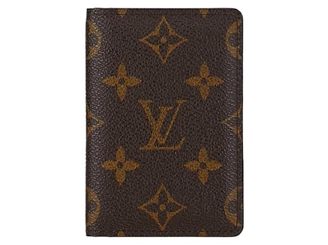 Louis Vuitton Organizer De Poche Canvas Card Case M60502 em bom estado Lona  ref.1396137