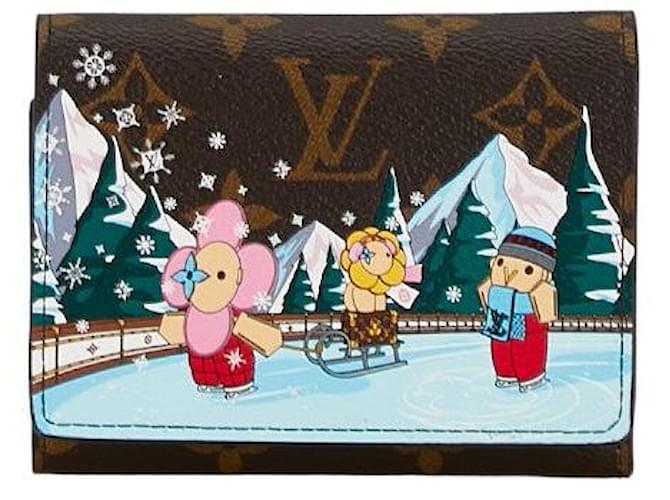 Carteira Louis Vuitton Victorine Canvas Short Wallet M82622 em excelente estado Lona  ref.1396196
