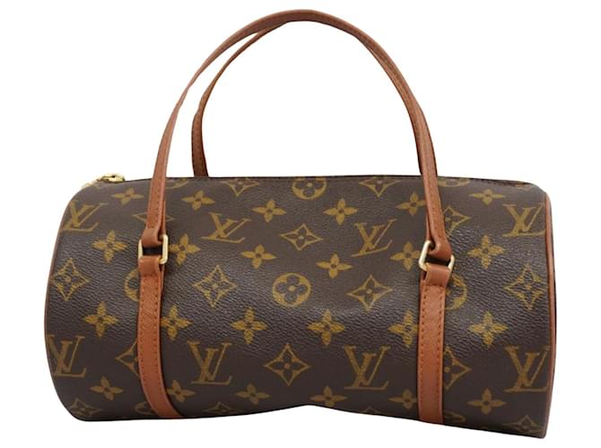 Louis Vuitton Papillon 26 Castaño Lienzo  ref.1396254