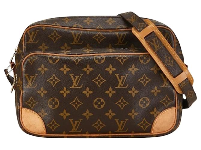 Louis Vuitton Nile Marrone Tela  ref.1396263