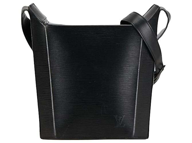 Louis Vuitton Sac sceau Nero Pelle  ref.1396332