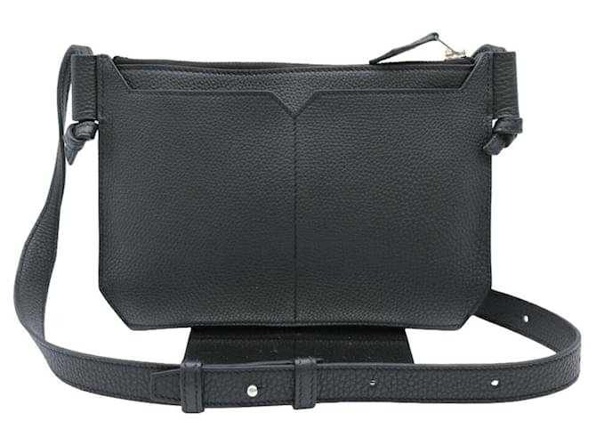 Hermès Ultrapla Negro Cuero  ref.1396338