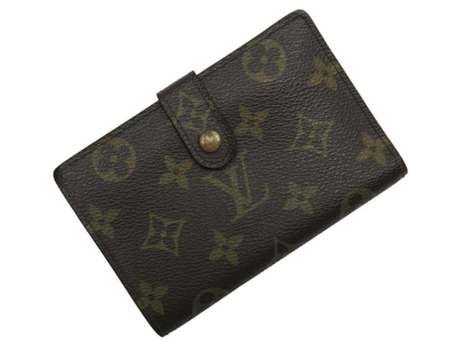 Louis Vuitton Portefeuille viennois Brown Cloth  ref.1396369