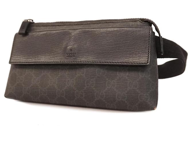 Gucci Supreme GG Negro Lienzo  ref.1396371