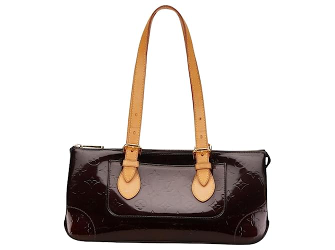 Rosewood Louis Vuitton Palissandre Cuir vernis  ref.1396389