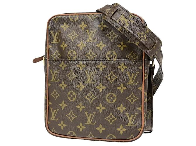 Louis Vuitton Petit Marceau Brown Cloth  ref.1396394