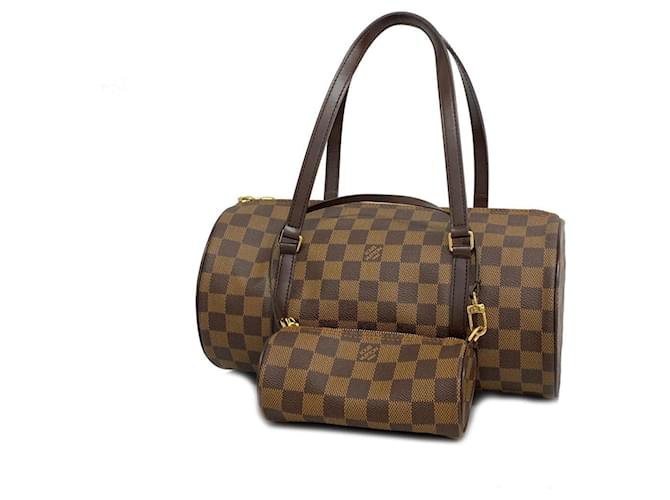 Papillon Louis Vuitton Papillón 30 Castaño Lienzo  ref.1396402