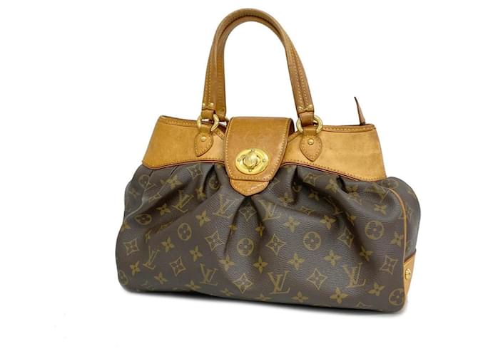 Louis Vuitton Boetie Brown Cloth  ref.1396413