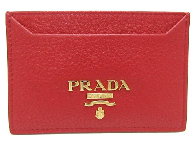 Prada Saffiano Red Leather  ref.1396423