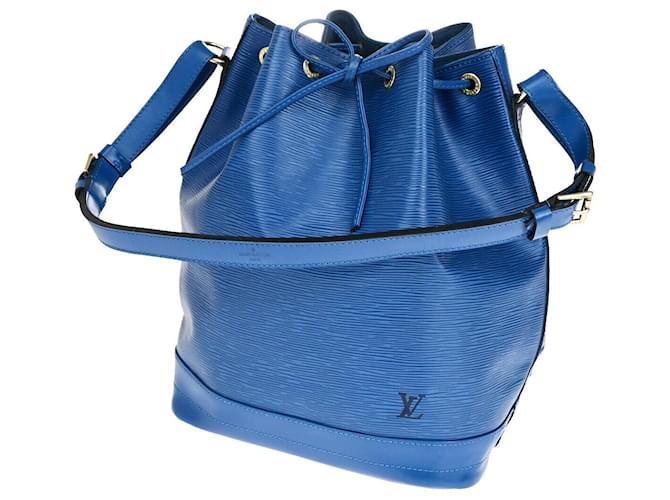 Noe Louis Vuitton Noé Blue Leather  ref.1396438