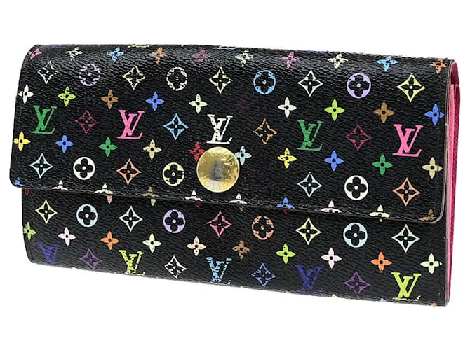 Louis Vuitton Portefeuille Sarah Multicor Lona  ref.1396491