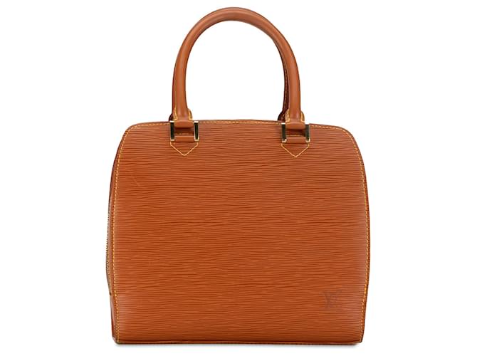 Louis Vuitton Brown Epi Pont-Neuf Leather  ref.1396593