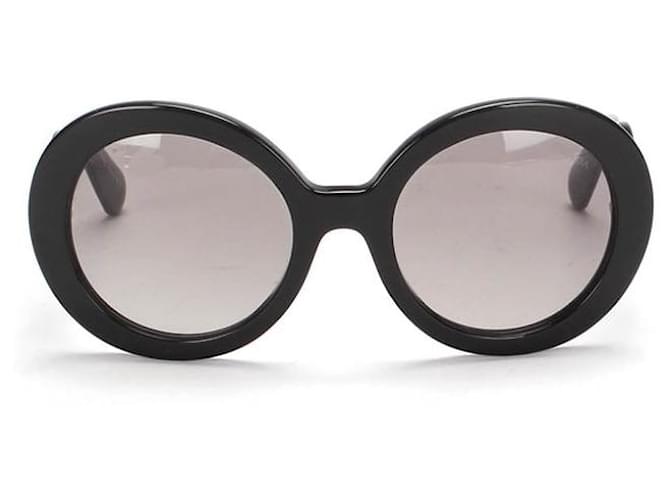 Prada Tinted Roung Sunglasses Plastic Sunglasses in Excellent condition  ref.1396659