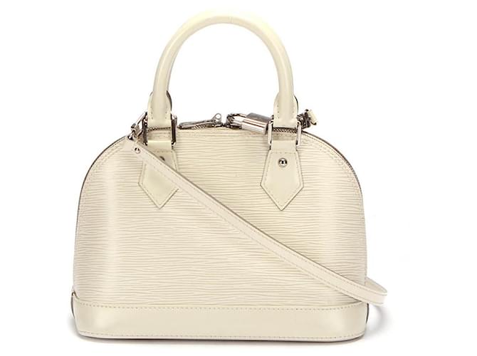 Alma Bolso de hombro de piel Louis Vuitton en excelentes condiciones. Cuero  ref.1396672