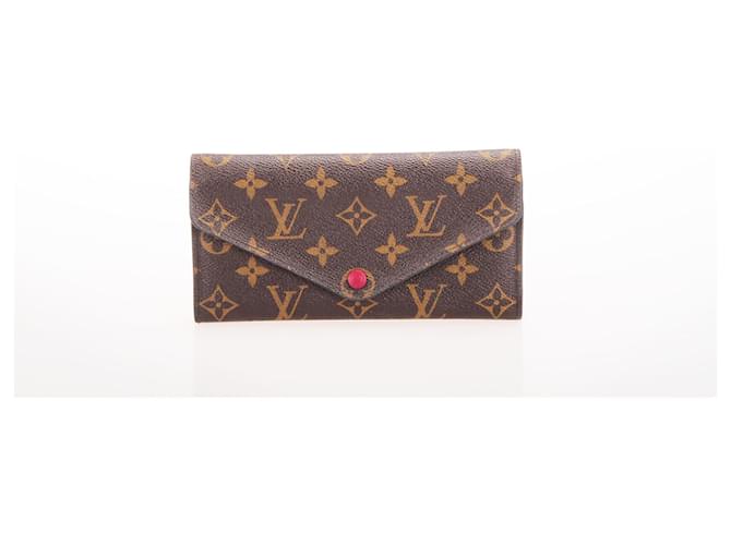Portafoglio Louis Vuitton Monogram Jeanne Portafoglio lungo in tela in buone condizioni  ref.1396694