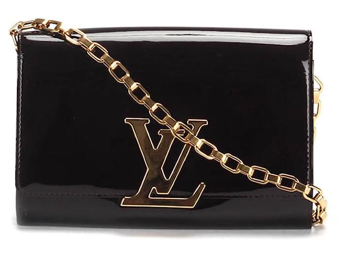 Louis Vuitton Vernis Louise Chain GM Leather Shoulder Bag M51631 in Good condition  ref.1396698