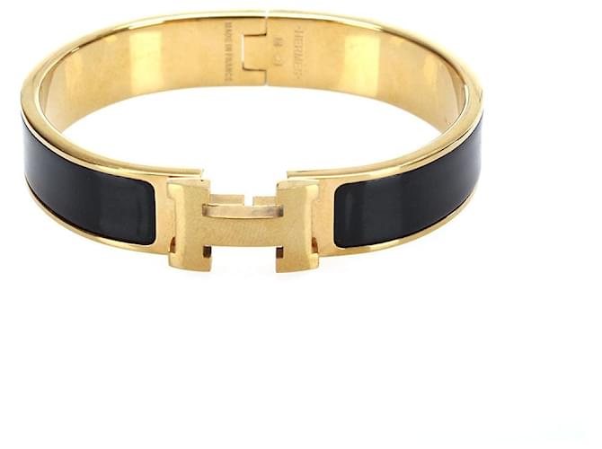 Hermès Hermes Clic H Bracelet Metal Bangle in Good condition  ref.1396701