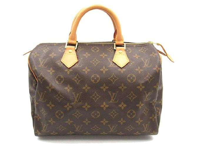 Borsa a mano in tela Louis Vuitton Speedy 30 M41526 in buone condizioni  ref.1396730