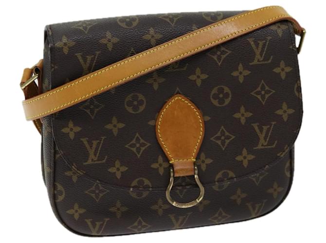 Borsa a tracolla LOUIS VUITTON Monogram Saint Cloud GM M51242 Auth ep4197 Monogramma Tela  ref.1396781