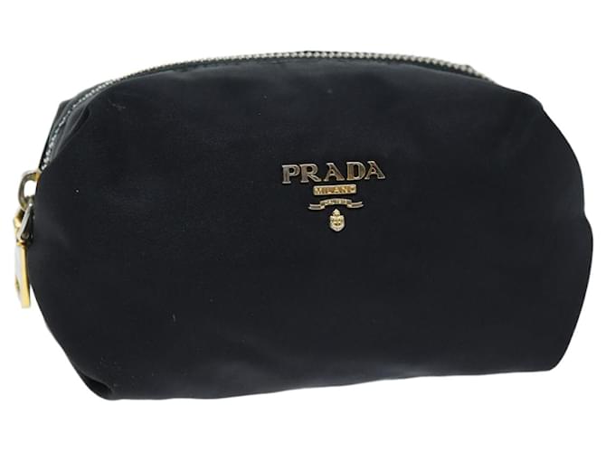 PRADA Pochette Nylon Noir Auth bs14398  ref.1396792