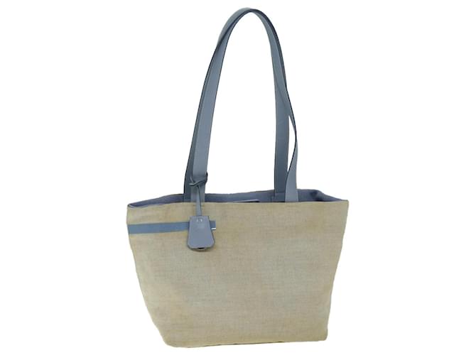 Tote PRADA Sac cabas de sport en toile Beige Auth bs14541  ref.1396831