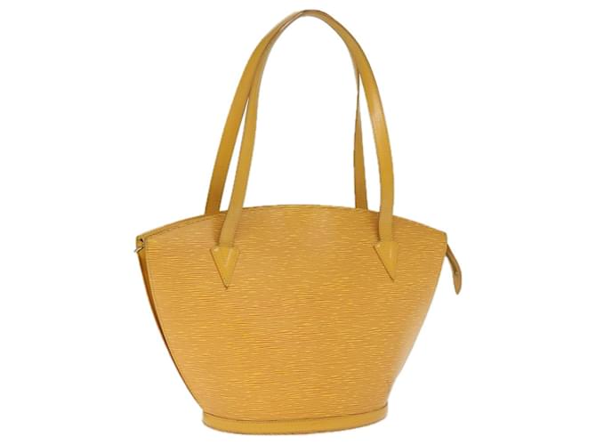 LOUIS VUITTON Epi Saint Jacques Shopping Shoulder Bag Yellow M52269 Auth 74614 Leather  ref.1396838