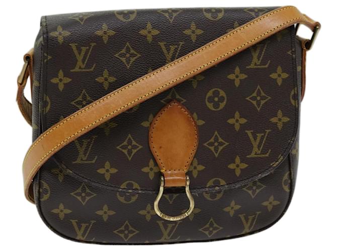 Bolso de hombro LOUIS VUITTON con monograma Saint Cloud GM M51242 LV Auth bs14416 Lienzo  ref.1396844