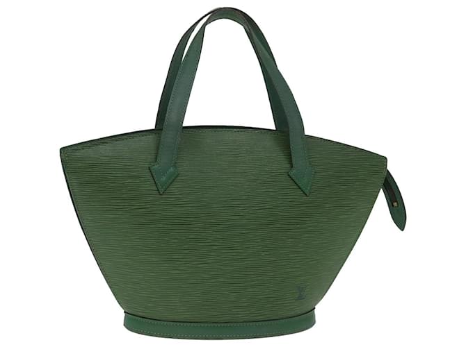 LOUIS VUITTON Sac à main Epi Saint Jacques Vert M52274 Auth LV 75193 Cuir  ref.1396849