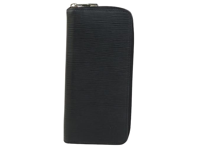 Louis Vuitton Zippy Wallet Vertical Black Leather  ref.1396986