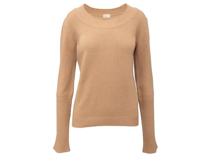 Helmut Lang Strickpullover Beige 