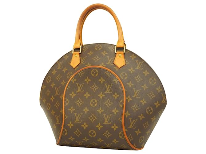 Louis Vuitton Ellipse Braun Leinwand  ref.1397070