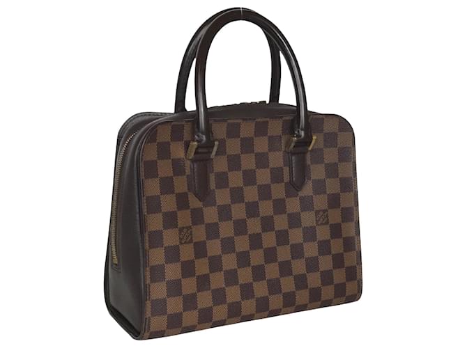Louis Vuitton Triana Brown Cloth  ref.1397156