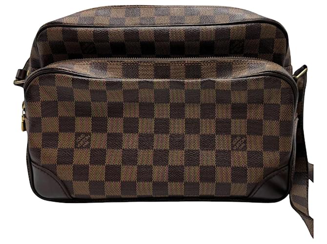 Louis Vuitton Nile Brown Cloth  ref.1397166