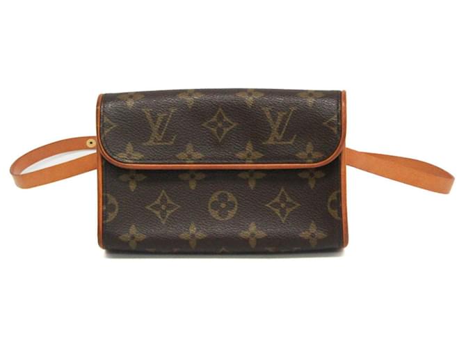 Louis Vuitton Florentine Brown Cloth  ref.1397206