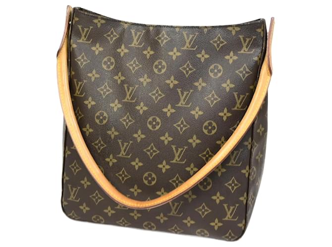 Louis Vuitton Looping Brown Cloth  ref.1397303