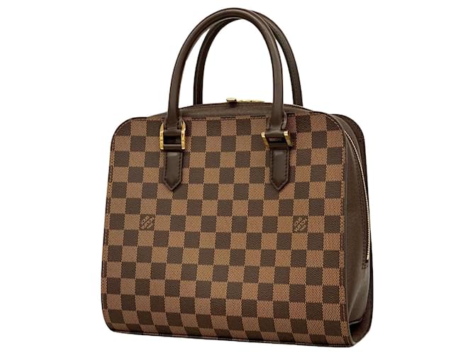 Louis Vuitton Triana Brown Cloth  ref.1397330