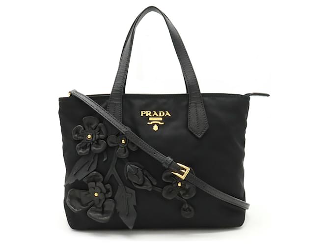 Prada Tessuto Schwarz Synthetisch  ref.1397355