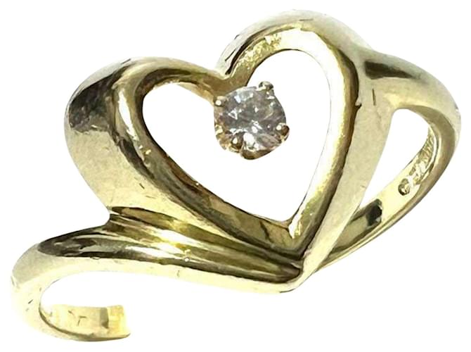 Tiffany & Co Coeur Or jaune Doré  ref.1397373