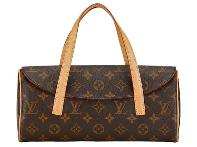 Louis Vuitton Sonatine Brown Cloth  ref.1397392