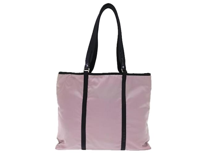 Tote Prada Tessuto Synthétique Rose  ref.1397393