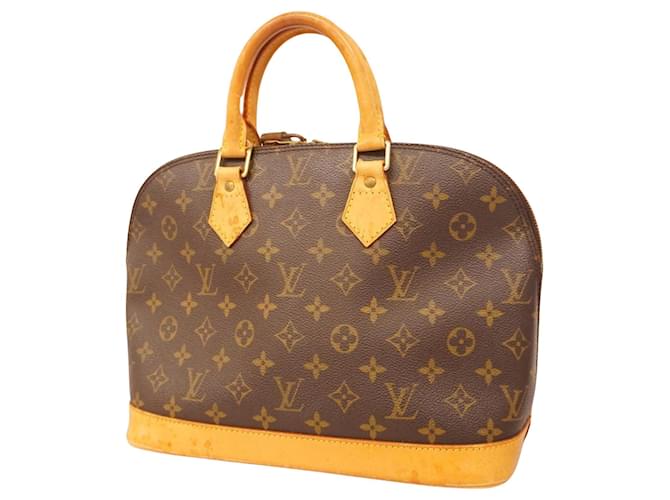 Louis Vuitton Alma Braun Leinwand  ref.1397403