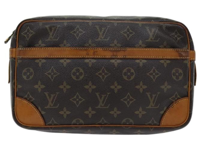 Louis Vuitton Compiegne 28 Brown Cloth  ref.1397404