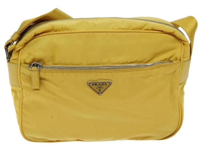 Prada Tessuto Synthétique Jaune  ref.1397429