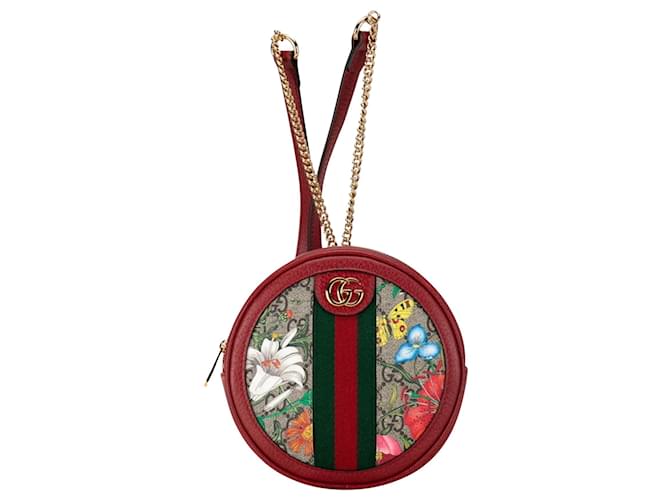 Sac à dos Gucci Ophidia Toile Multicolore  ref.1397449