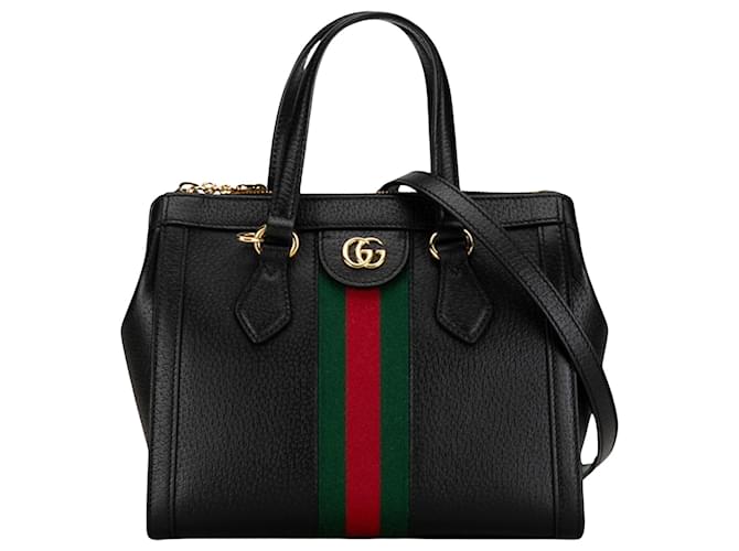 Gucci Ophidia Cuir Noir  ref.1397450