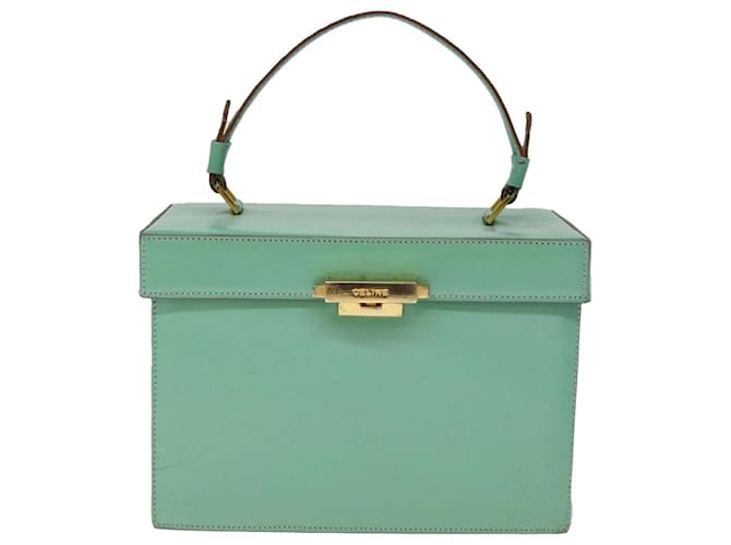 Céline Vanity Blue Leather  ref.1397469