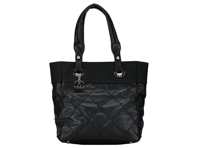 Chanel Biarritz Black Cloth  ref.1397513