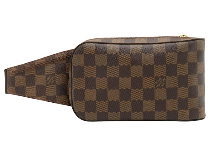Louis Vuitton Geronimos Brown Cloth  ref.1397558